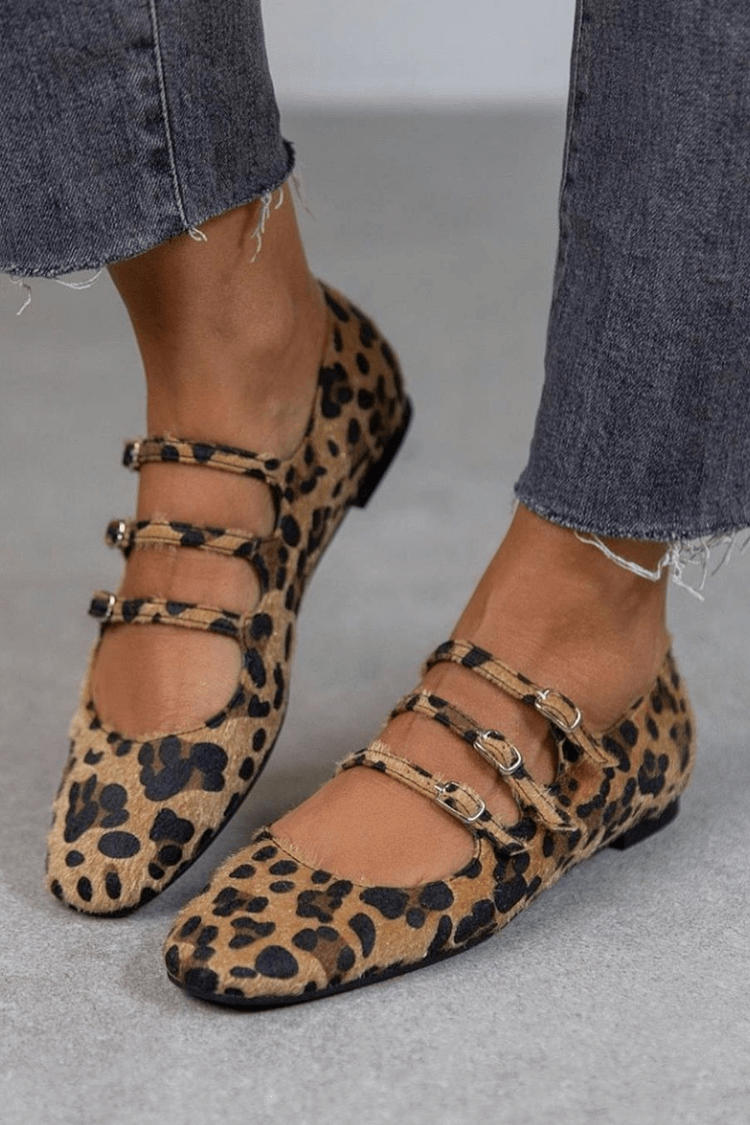 Angelika - Buty w panterkę
