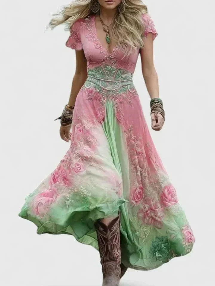 SOPHIA ELEGANT MAXI DRESS