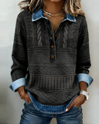 Rowan™ Half-Button Collared Sweatshirt