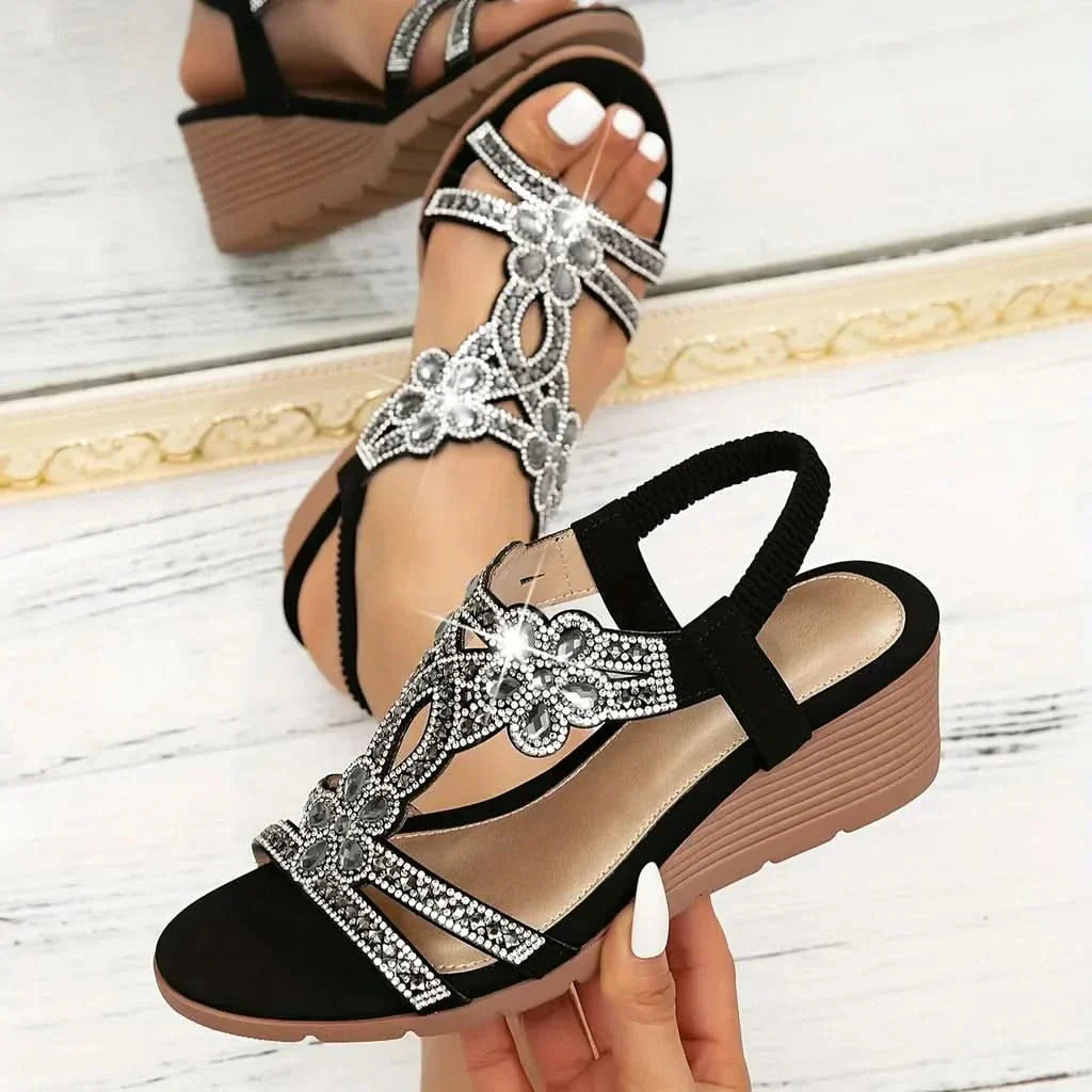 ETERNA WALK WEDGE SANDALS