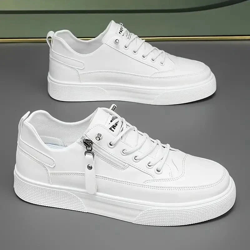 SORRENTO LEATHER TRAINERS