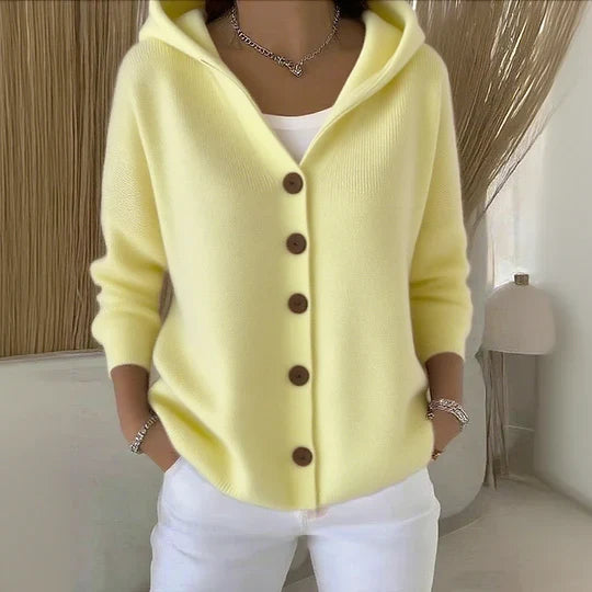 Phoebe™  Women’s Long Sleeve Cardigan with Hooded