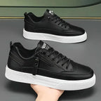 SORRENTO LEATHER TRAINERS