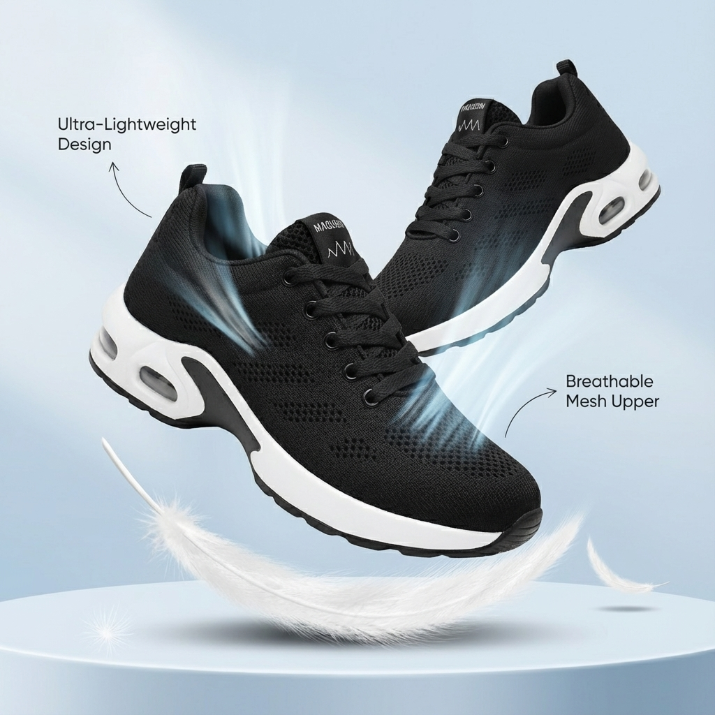 Elyndra Pro – 12-Hour Shift Shoes for All-Day Foot, Knee & Back Pain Relief (BOGO)