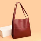 CLARA GENUINE LEATHER SHOULDER BAG