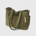 CAMILLE CORDUROY TOTE BAG