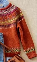 Simona™ | Heritage Nordic Knit Jumper — Final Edit