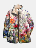 Kaia | Charming Vintage Floral Print Quilted Jacket — Final Edit