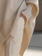 Elodie™ | Wool-Blend Oversized Jumper — Final Edit