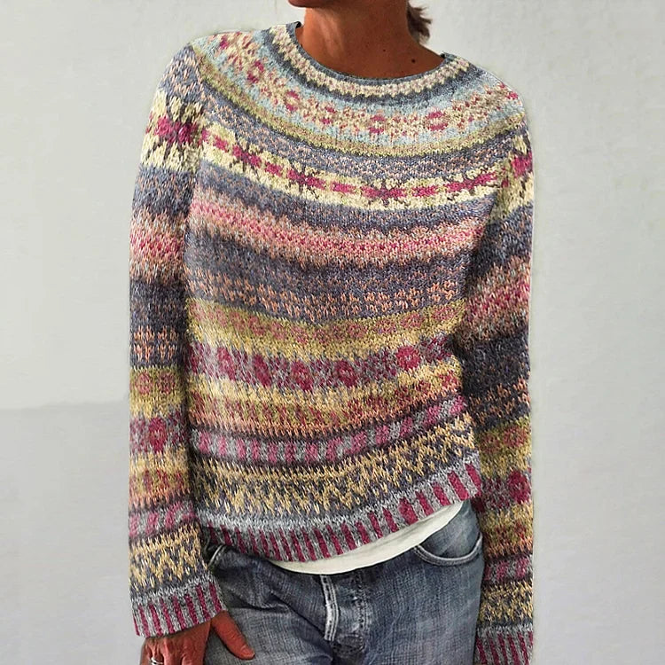 Mckenna™ | Heritage Nordic Knit Jumper — Final Edit
