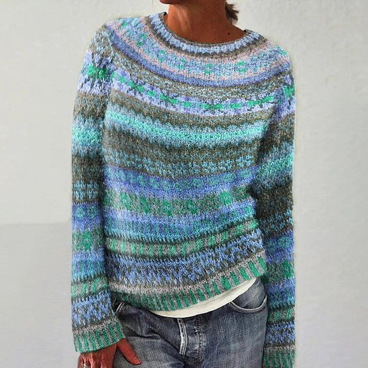 Mckenna™ | Heritage Nordic Knit Jumper — Final Edit