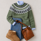 Emily™ | Heritage Nordic Knit Jumper — Final Edit