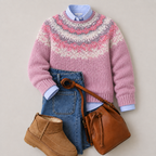 Sofia™ | Heritage Nordic Knit Jumper — Final Edit
