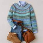 Brigitte™ | Heritage Nordic Knit Jumper — Final Edit