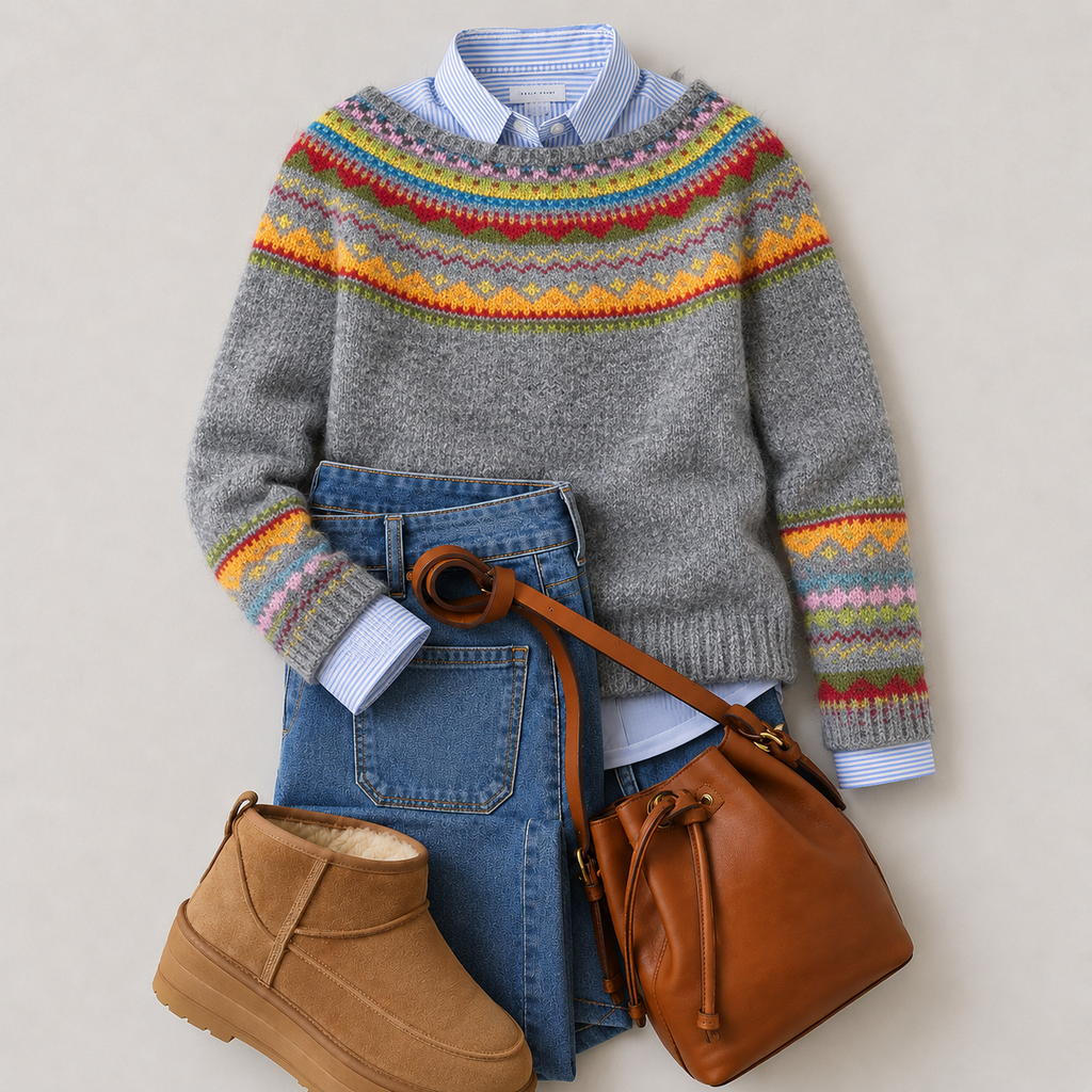 Charlotte™ | Heritage Nordic Knit Jumper — Final Edit