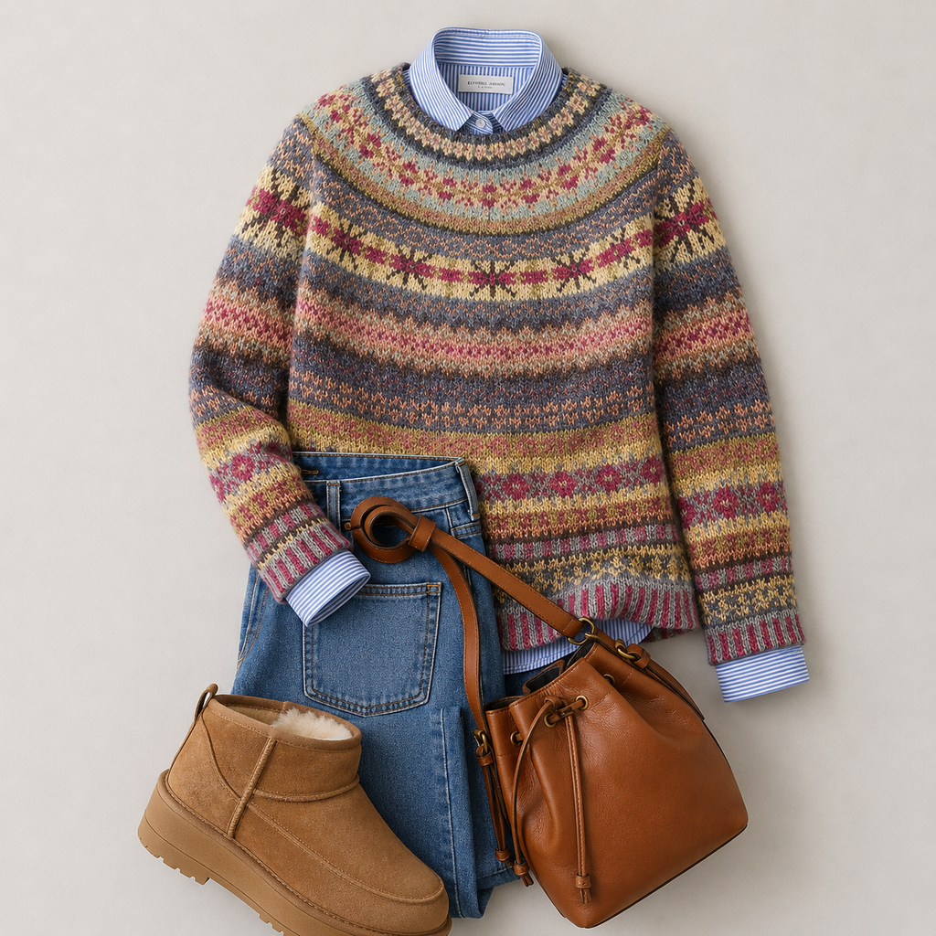 Mckenna™ | Heritage Nordic Knit Jumper — Final Edit