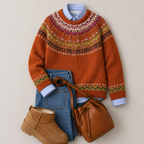 Simona™ | Heritage Nordic Knit Jumper — Final Edit