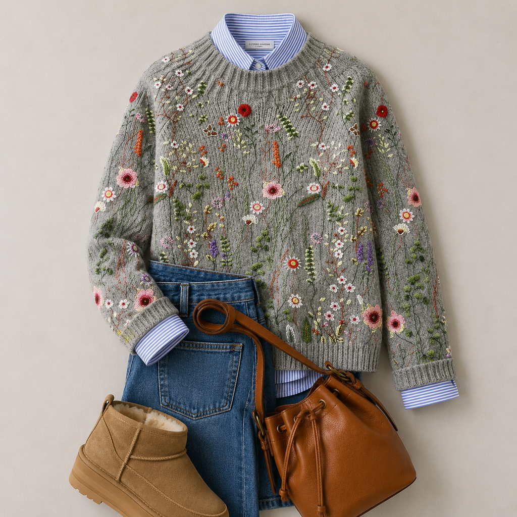 Maurine™ | Heritage Nordic Knit Jumper — Final Edit