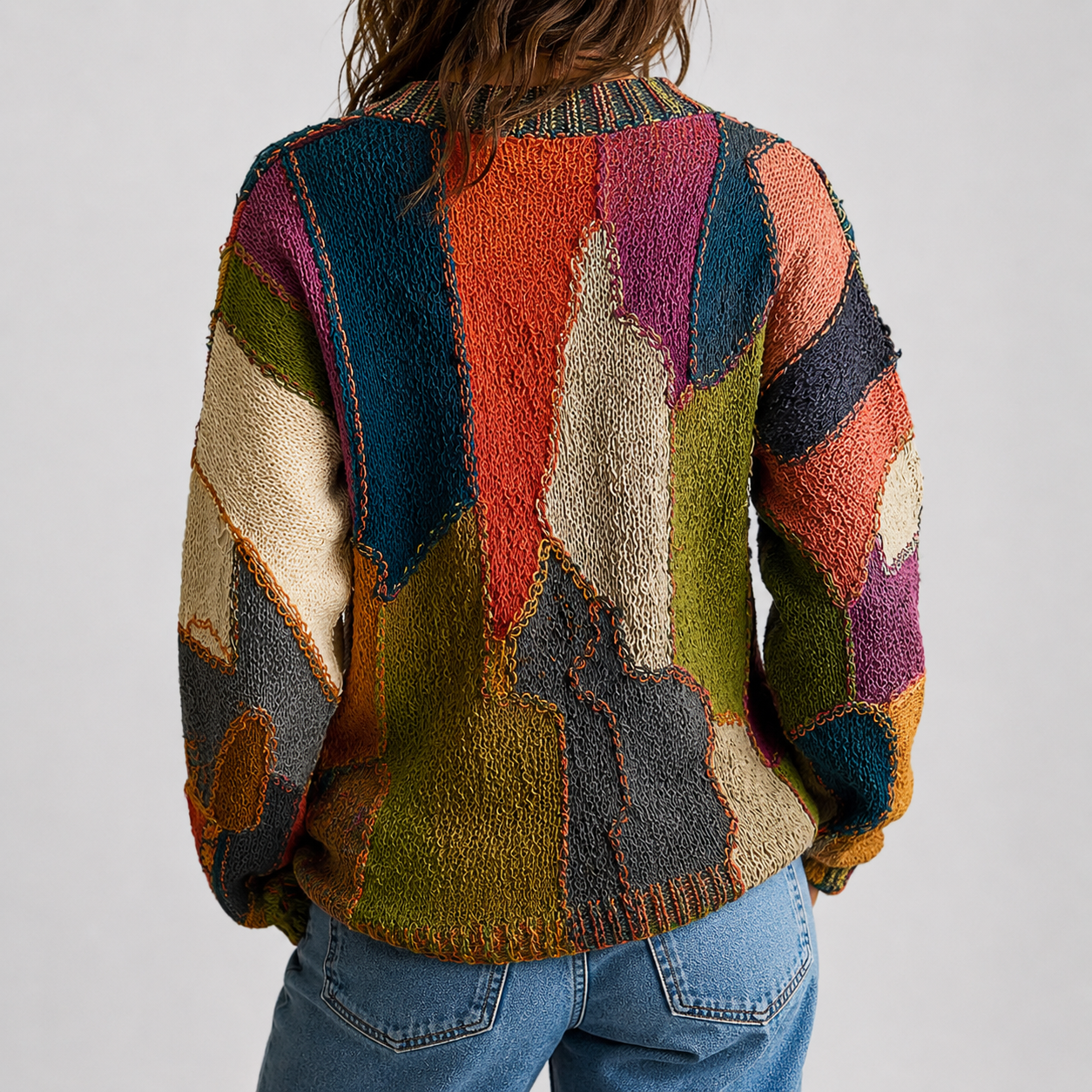 Zaira™ | Artistic Top with Cat