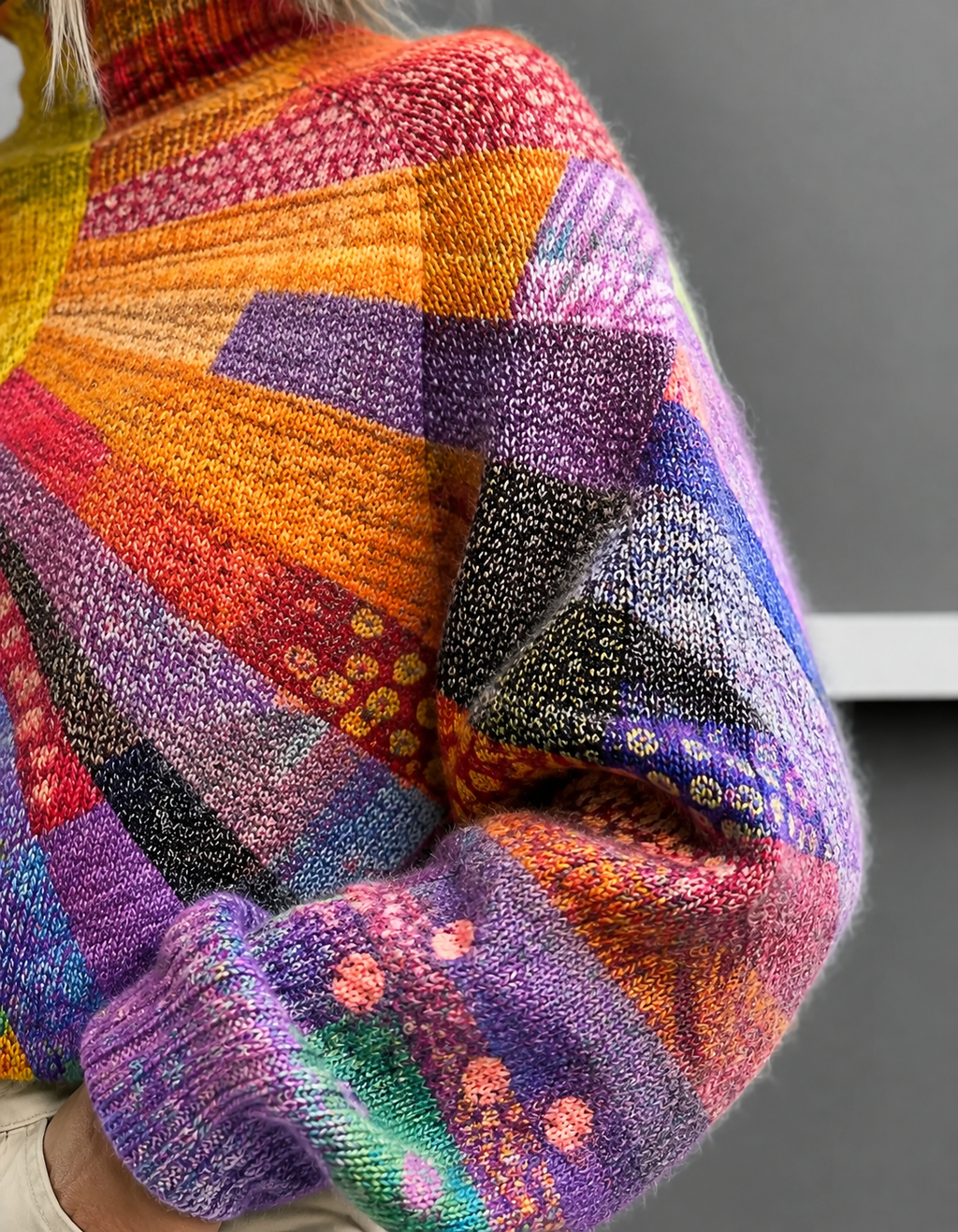Ada | Colorful Turtleneck