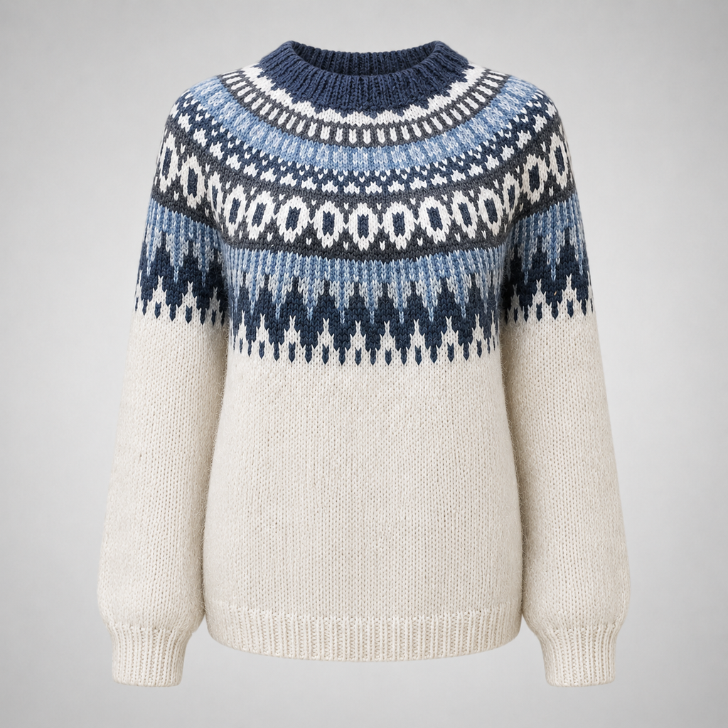 Maecey™ | Heritage Nordic Knit Jumper — Final Edit