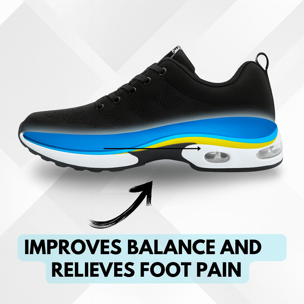 Elyndra Pro – 12-Hour Shift Shoes for All-Day Foot, Knee & Back Pain Relief (BOGO)