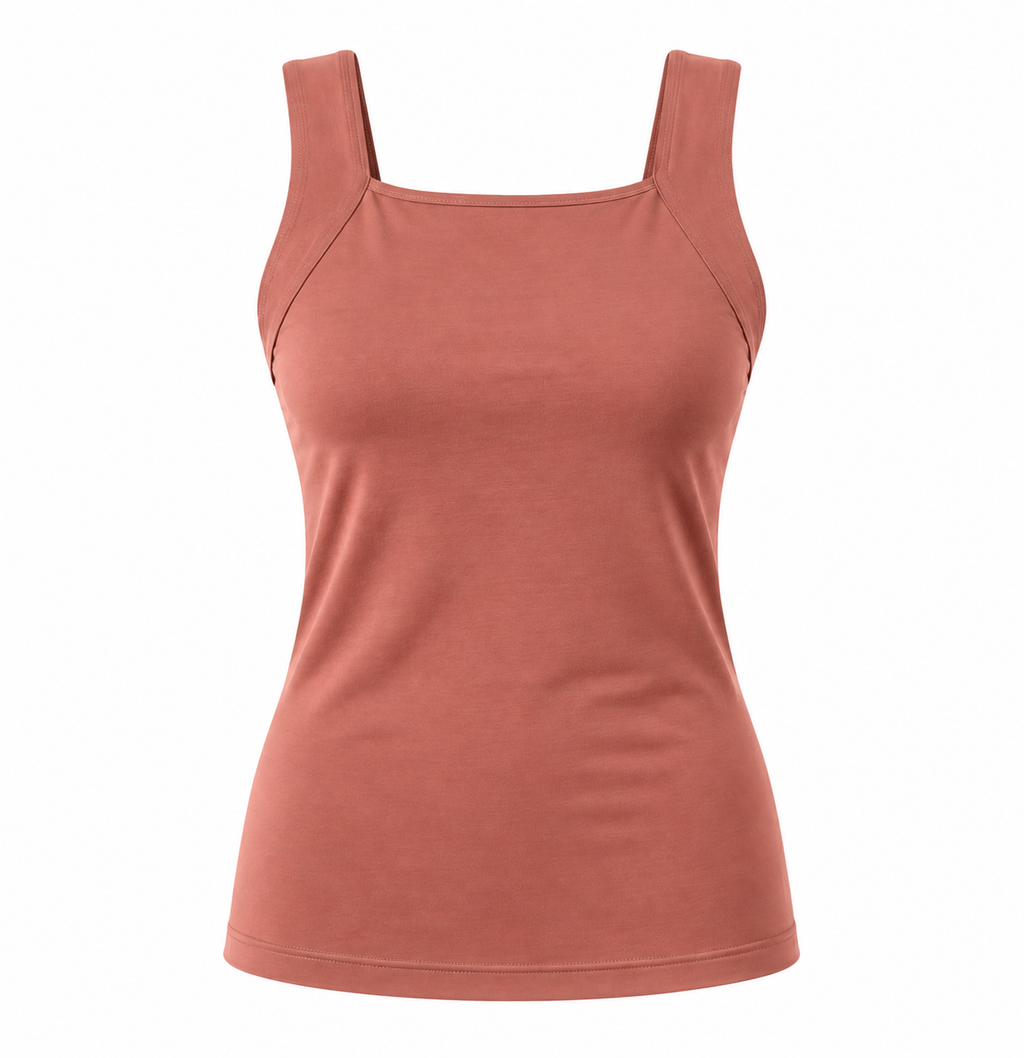 MARIANNE | BUILT-IN BRA SHAPER TANK TOP