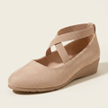 PENROSE STRAP WEDGE SANDALS