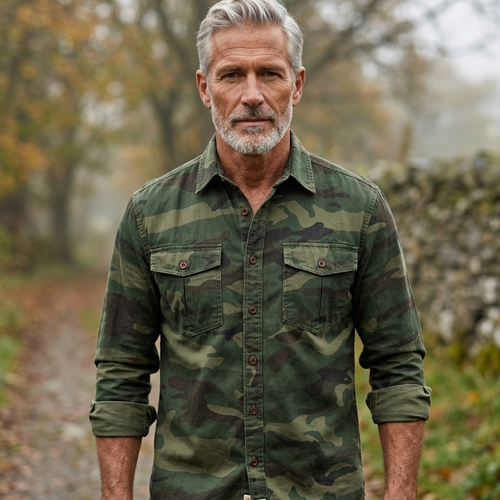 BRENTFORD UTILITY BUTTON-UP SHIRT
