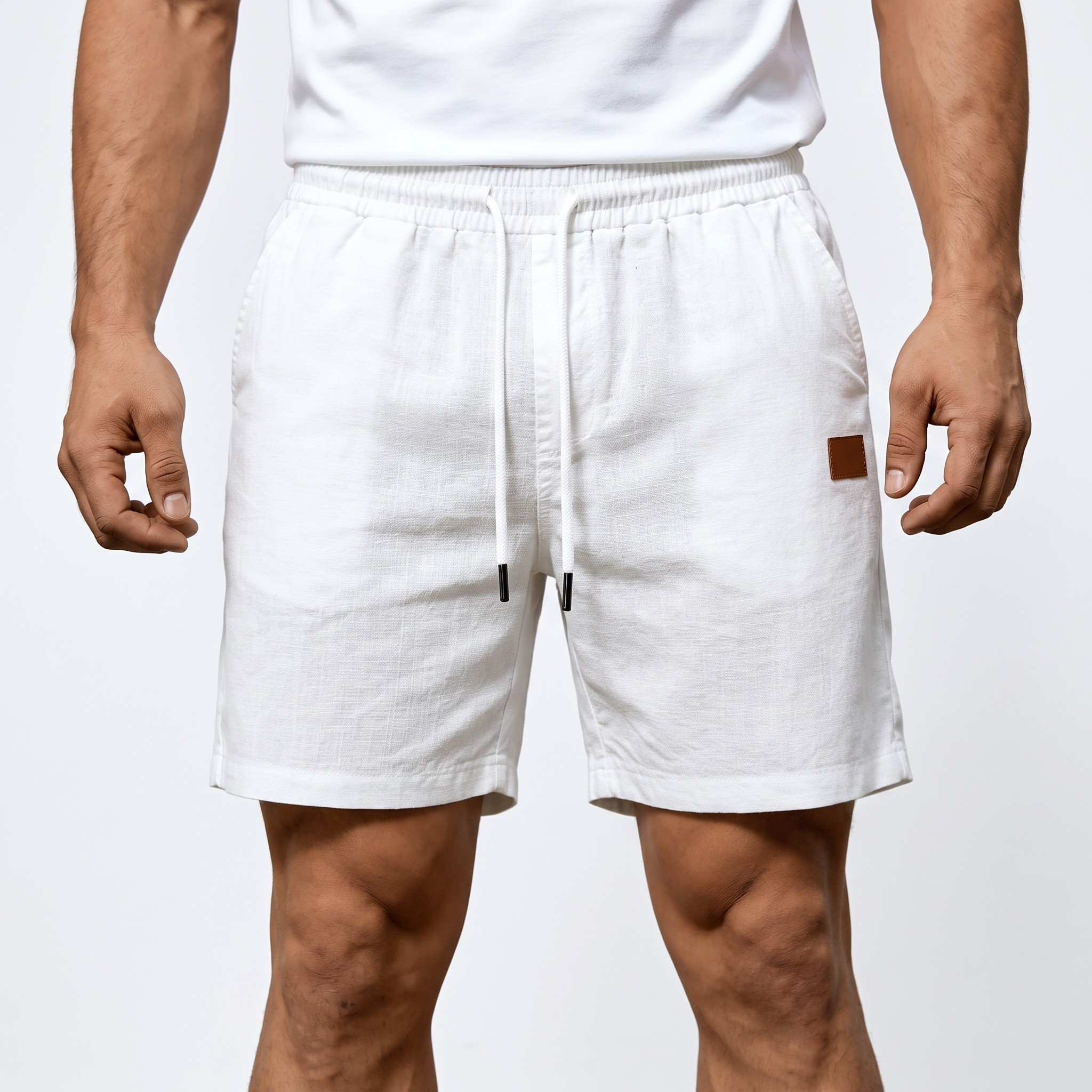 AYLESFORD TAILORED LINEN SHORTS