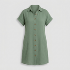 AVENLEIGH BUTTONED SHIRT DRESS
