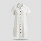 AVENLEIGH BUTTONED SHIRT DRESS