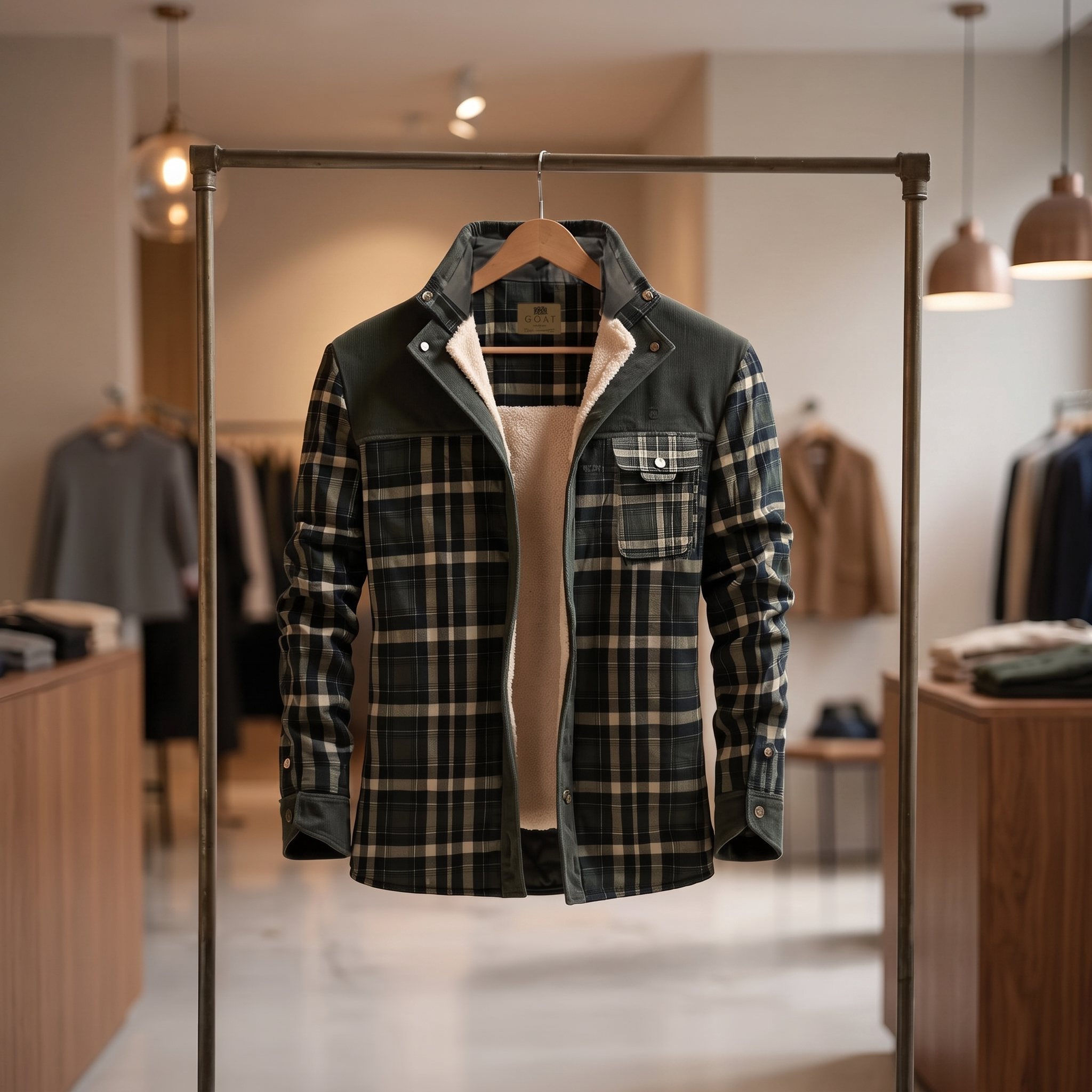 RIVINGDALE FLEECE-LINED JACKET