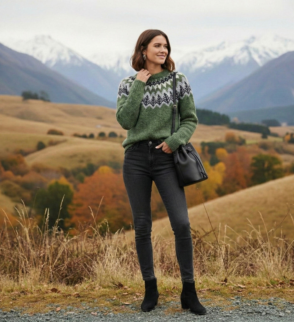 Emily™ | Heritage Nordic Knit Jumper — Final Edit