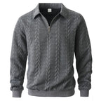 MARION ELEGANT ZIP POLO