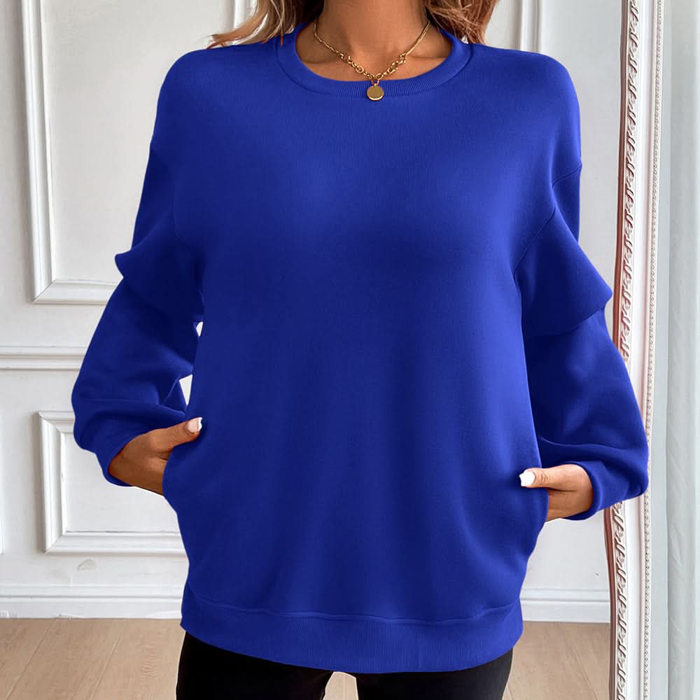 HAVEN COTTON BLEND SWEATSHIRT