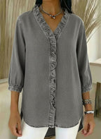 CELESTE RUFFLE TOP