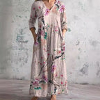 ALINA BLOSSOM MIDI DRESS