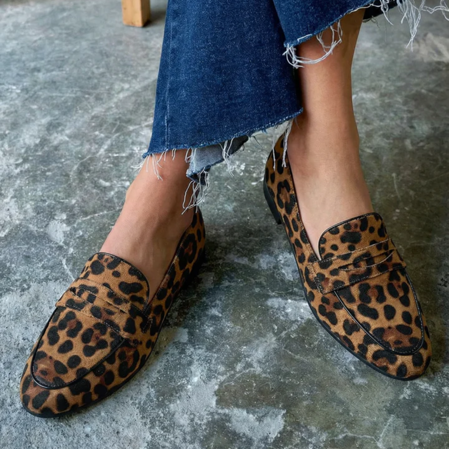 Zaria - Odważne buty w panterkę