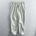 ROCCO STRIPED LINEN PANTS