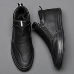 BROOKS LEATHER SNEAKERS
