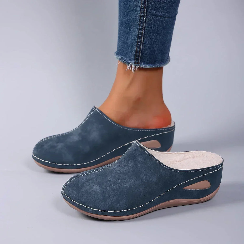 Élise™ | Warm Orthopaedic Slippers for Everyday Comfort