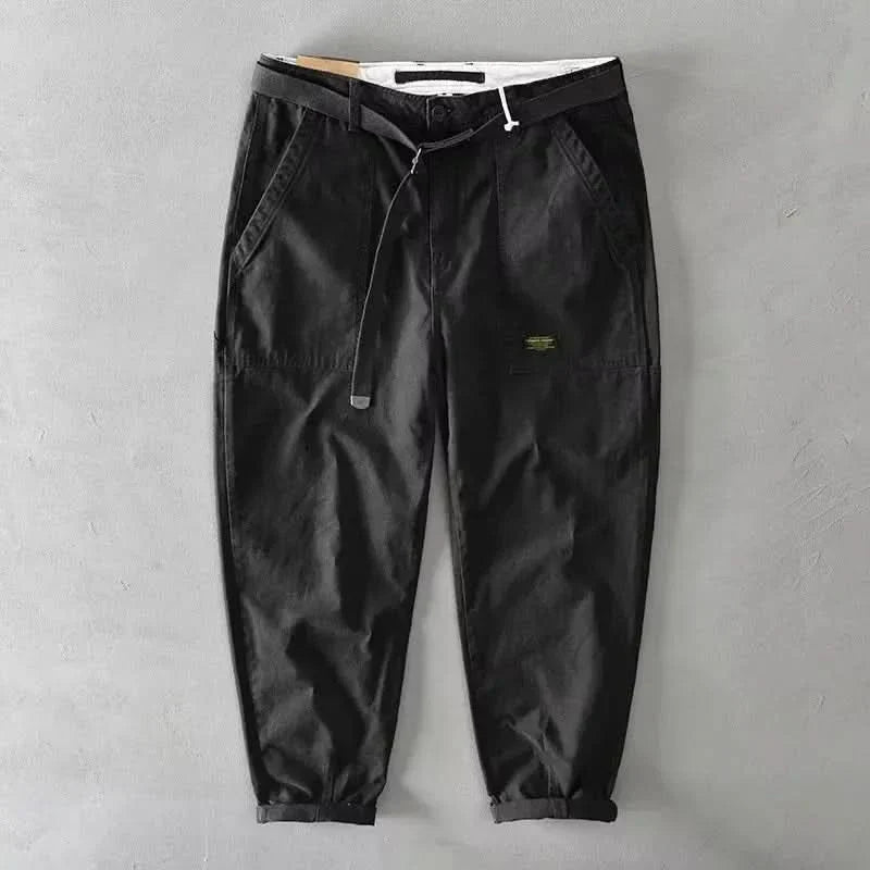 ASHBOURNE RETRO COTTON PANTS