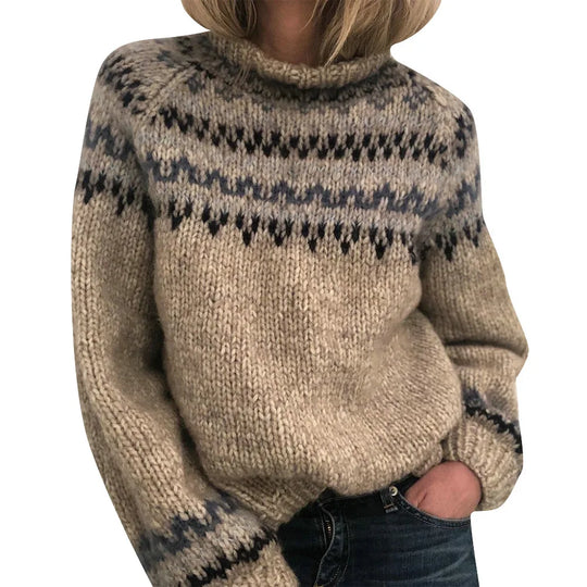 Alex | Women’s Fair Isle Knit Sweater