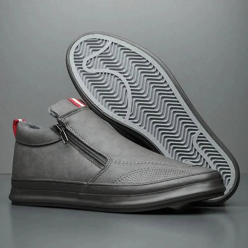 BROOKS LEATHER SNEAKERS