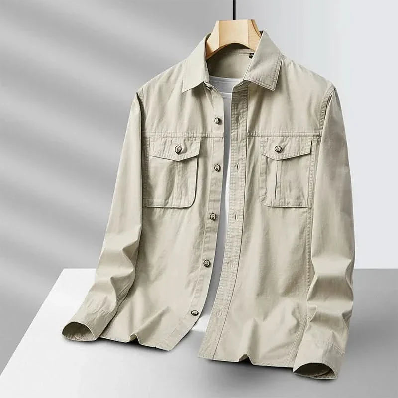 CORBIN CANVAS OVERSHIRT