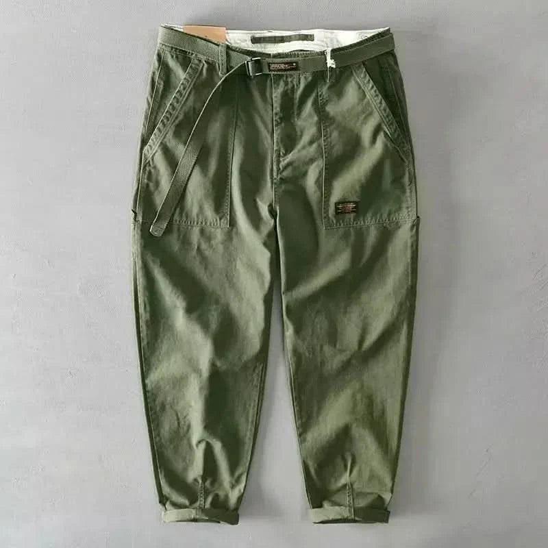 ASHBOURNE RETRO COTTON PANTS