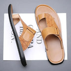CALLEN LEATHER SANDALS