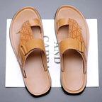 CALLEN LEATHER SANDALS