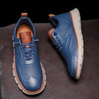 CALDWELL LEATHER TRAINERS